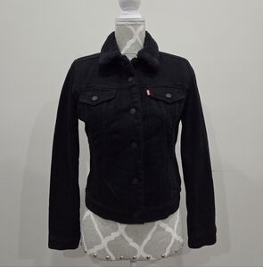 Levi Women's Black Denim Jacket